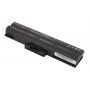 Sony Vaio VPC-CW2AGG/B baterije Mitsu 4400 mAh (49 Wh), 6 članaka Li-Ion 11.1V (10.8V) (crna)