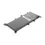 Asus X554LJ baterije 4900 mAh (36 Wh), 4 članci Li-polymer 7.4V (7.6V)
