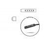 Microsoft SURFACE 2 Punjač za tablete 43W 12V 3.6A (multipin, 5 pinów)