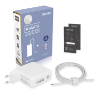 Punjač Mitsu 87W USB type C USB-C (white)